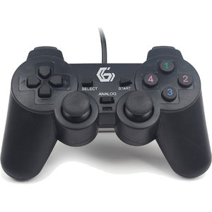 GEMBIRD JPD-UDV-01 DUAL USB 2.0 VIBRATION GAMEPAD FOR PC  (hot weekends - ULTIMATE OFFERS)
