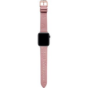 Λουράκι TED Magnolia Pink Saffiano Leather Strap για APPLE Watches 38-40 mm