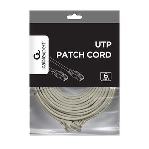 CABLEXPERT UTP CAT6 PATCH CORD 15M GREY