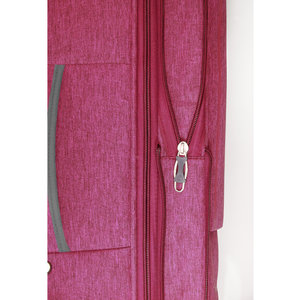 Βαλίτσα Μεσαία με προέκταση BENZI Ροζ BZ5661