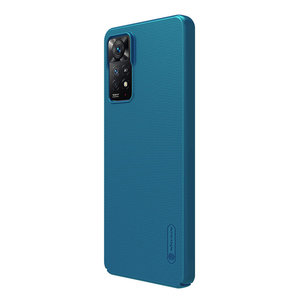 NILLKIN θήκη Super Frosted Shield για Xiaomi Note 11 Pro/Pro+/11i, μπλε