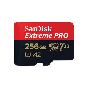 SanDisk Extreme PRO microSDXC 256GB + SD Adapter + 2 years RescuePRO Deluxe