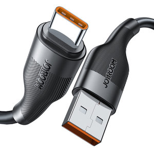 JOYROOM καλώδιο USB σε USB-C S-1060M12C, 6A, 1m, μαύρο