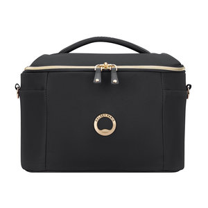 Delsey Beauty case recycled 25x32x21.5cm σειρά Montrouge Black