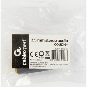 CABLEXPERT 3,5MM STEREO AUDIO COUPLER