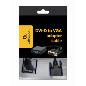 CABLEXPERT DVI-D TO VGA ADAPTER CABLE BLACK