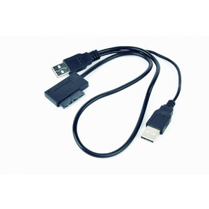 CABLEXPERT EXTERNAL USB TO SATA ADAPTER FOR SLIM SATA SSD, DVD