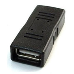 CABLEXPRT USB 2,0 COUPLER BLACK
