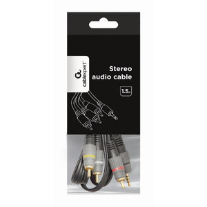 CABLEXPERT 3,5MM 4-PIN TO RCA AUDIO-VIDEO CABLE 1,5M