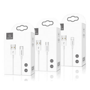 USAMS καλώδιο USB-C σε USB US-SJ285, 2A, 1m, λευκό