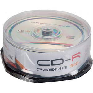 FREESTYLE CD-R 700MB 52X CAKE(25PCS)