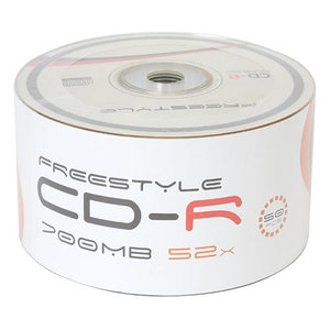 FREESTYLE CD-R 700MB 52X SP (50PCS)