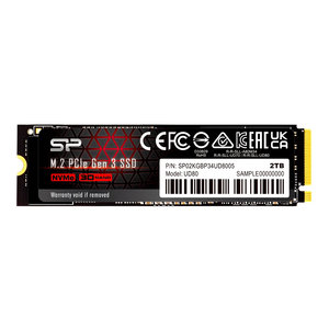 SILICON POWER SSD PCIe Gen3x4 M.2 2280 UD80, 2TB, 3.400-3.000MB/s