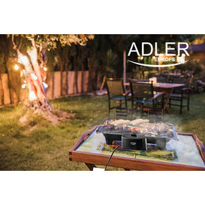 ADLER ELECTRIC GRILL WITH REMOVABLE HEATER