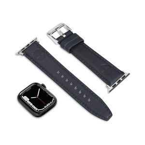TIMBERLAND Lacandon Grey Leather Smart Strap Replacement for Smartwatches (22 mm)