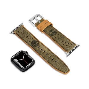 TIMBERLAND Daintree Khaki Leather Smart Strap Replacement for Smartwatches (20 mm)
