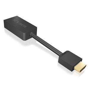ICY BOX IB-AC502 HDMI (A-Type) to VGA Adapter, black / 70528