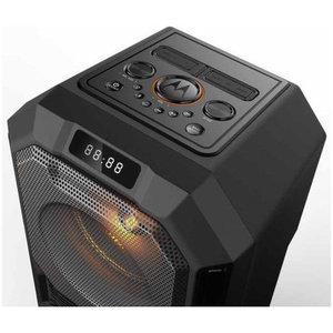 Motorola Rokr 820 Φορητό αδιάβροχο Bluetooth 5.0 karaoke party speaker IPX4 με LED, USB, FM, TWS, AUX και 2 υποδοχές για ενσ. μικρόφωνα – 80W RMS