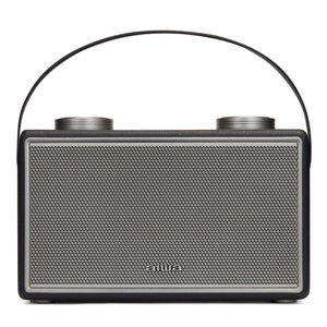 AIWA LEATHERETTE PORTABLE BLUETOOTH SPEAKER RMS 50W WITH MIC/GUITAR INPUT