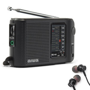 AIWA POCKET RADIO WITH EARPHONES
