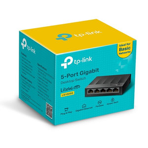 TP-LINK LS1005G V3 5-Port 10/100/1000Mbps Desktop Switch