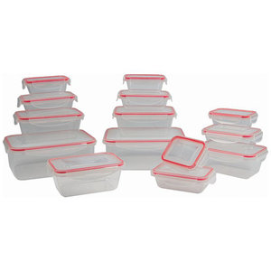 C-FHD 4009 K SET OF 14 PLASTIC FRESH FOOD CONTAINERS