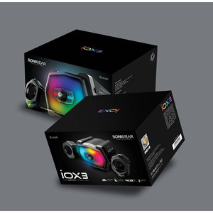 SONIC GEAR IOX 3 STEREO BLUETOOTH 2.1 SPEAKER SYSTEM