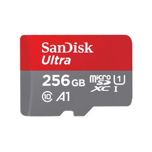SanDisk SDSQUAC-256G-GN6MA Ultra microSDXC 256GB + SD Adapter 150MB/s  A1 Class 10 UHS-I