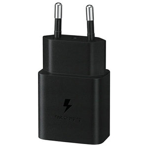SAMSUNG USB CHARGER AND CABLE 15W BLACK