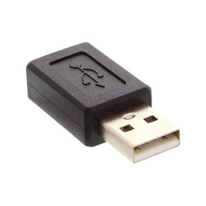 POWERTECH αντάπτορας USB σε USB Mini θηλυκό CAB-U111, μαύρος