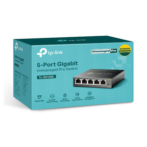 TP-LINK  Easy Smart Switch TL-SG105E,  5-Port Gigabit, Ver. 5.0