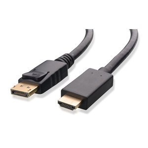 POWERTECH καλώδιο DisplayPort σε HDMI CAB-DP028, 1080p, CCS, 3m, μαύρο