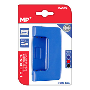 MP διακορευτής PA105-BL, 5 x 10cm, 2 τρύπες, μπλε