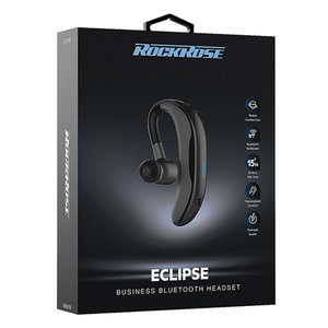 ROCKROSE Bluetooth earphone Eclipse, BT 4.1, 170mAh, γκρι