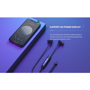 CELEBRAT bluetooth earphones A20 με μαγνήτη, 10mm, BT 5.0, μαύρα