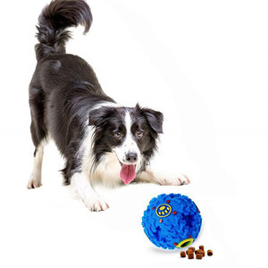 Παιχνίδι μπάλα για σκυλιά & γάτες ANM-0009, 12cm, μπλε