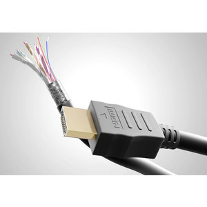 GOOBAY καλώδιο HDMI με Ethernet 69123, 4K 3D, 10.2Gbit/s, 7.5m, μαύρο