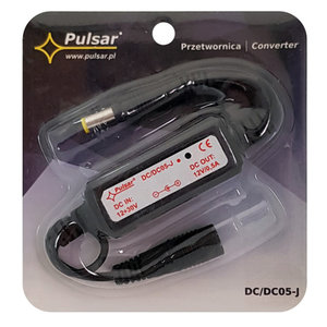PULSAR μετατροπέας μείωσης τάσης DC/DC05-J, 12-30VDC, βύσμα DC 2.1/5.5