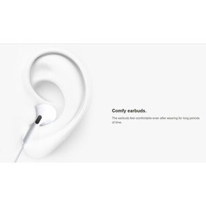 ROCKROSE earphones με μικρόφωνο Solo MC Neo, 3.5mm, 1.2m, λευκά