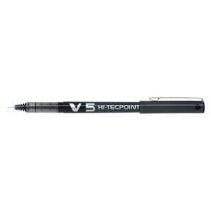 PILOT στυλό rollerball Hi-Tecpoint V5, 0.5μμ, μαύρο