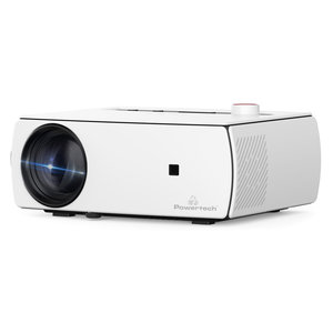POWERTECH LED βιντεοπροβολέας PT-983, Full HD, Dolby Audio, λευκός