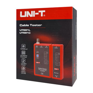 UNI-T tester καλωδίων δικτύου UT681C, RJ45/RJ11/BNC