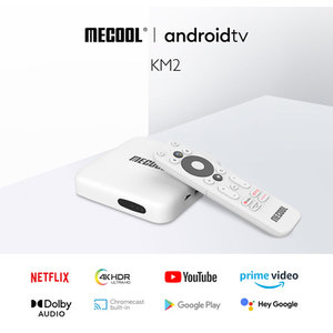 MECOOL TV Box KM2, Google & Netflix certificate, 4K, WiFi, Android 10