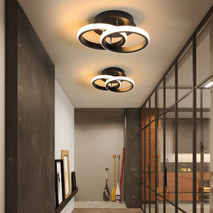 POWERTECH LED φωτιστικό οροφής HLL-0081, 20W, 1700lm, 24.5x16.5cm, μαύρο