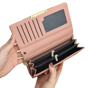 ROXXANI γυναικείο πορτοφόλι LBAG-0014, ροζ