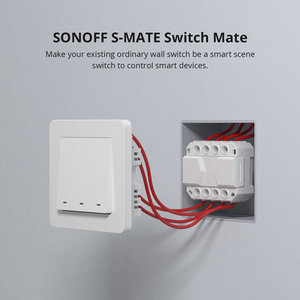 SONOFF smart διακόπτης S-MATE, 3 κανάλια, 16A, λευκός