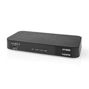 NEDIS ACON3445AT DIGITAL AUDIO CONVERTER 2-WAY INPUT: DC POWER/IN:1xHDMI - OUT: 1x 3.5mm/1x TOSLINK