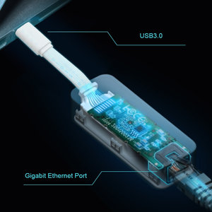 TP-LINK UE300C V2 USB Type-C to RJ45 Gigabit Ethernet Network Adapter
