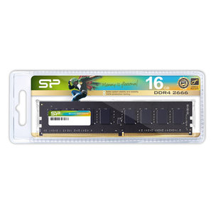 SILICON POWER μνήμη DDR4 UDIMM SP016GBLFU266X02, 16GB, 2666MHz, CL19