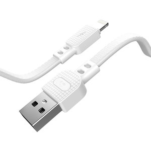 POWERTECH καλώδιο USB σε Lightning armor PTR-0100, 15W 3A, 1m, λευκό
